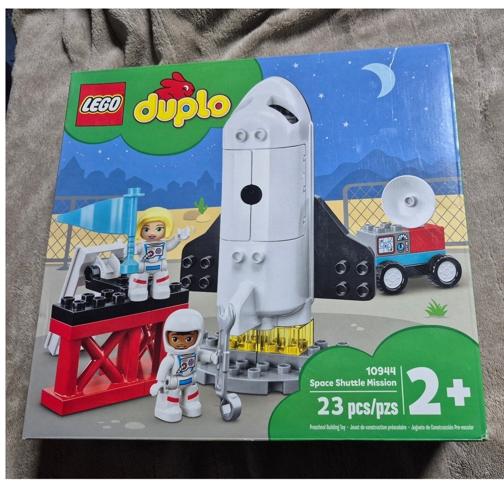 LEGO Duplo Space Shuttle Mission 10944 Preschool Building Toy 23 Pieces NEW